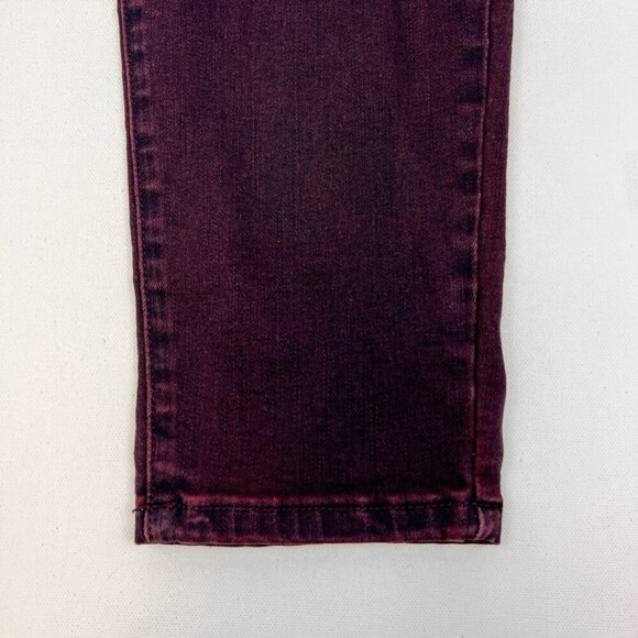 Grace & Lace Womens Jeggings Jeans Purple Stretch Pockets Pull On Mid Rise XL - Picture 5 of 9